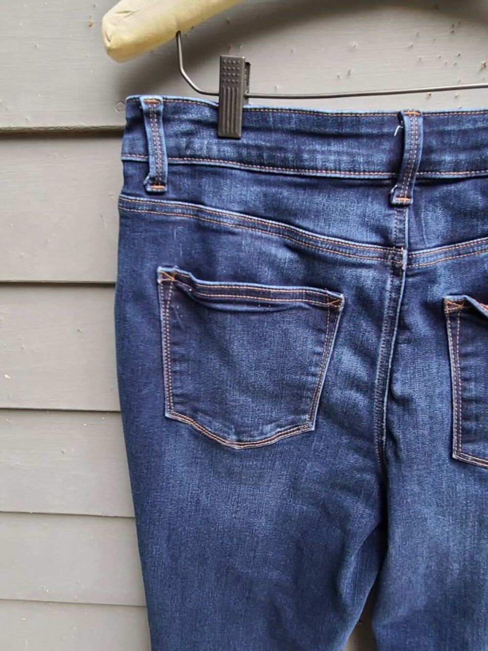 Maurices High Rise Button Fly Jeans size Large Short - Picture 6 of 9